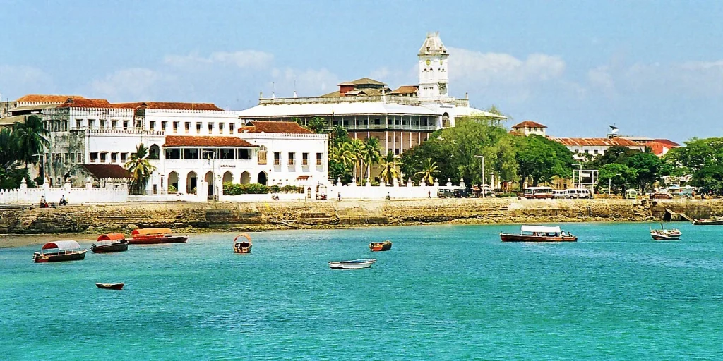 Harbour at the picturesque Stone Town